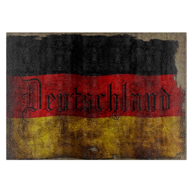 German Flag - Vintage... Cutting Board (Front)