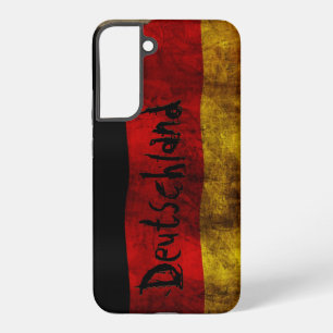 German Flag - Vintage Samsung Galaxy Case