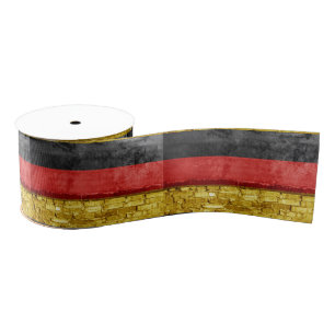 German flag wall grosgrain ribbon