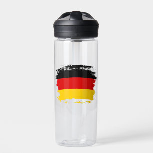 German flag water bottle