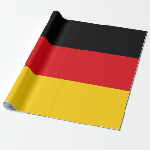 German Flag Wrapping Paper