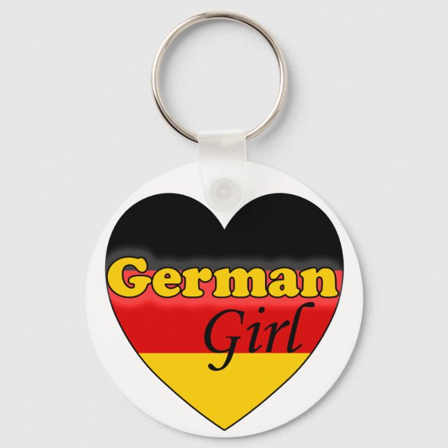German Girl Keychain (Front)