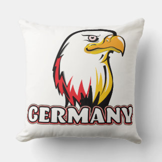 German Golden Eagle Throw Pillow