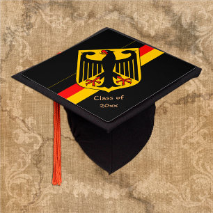 German Graduate & Germany college / University Graduation Cap Topper