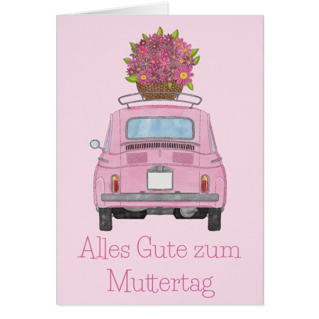 german Happy Mother’s Day! (Front)