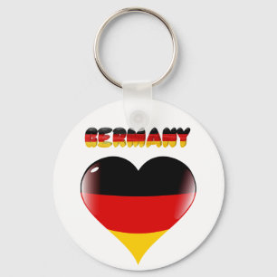 German heart keychain