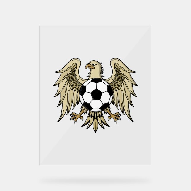German Heritage Eagle Coat of Arms Acrylic Sign (Front)