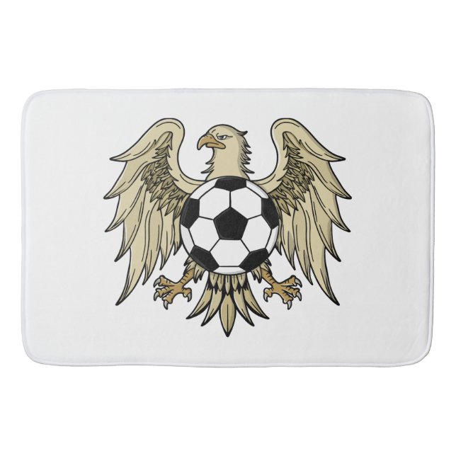 German Heritage Eagle Coat of Arms Bath Mat (Front)