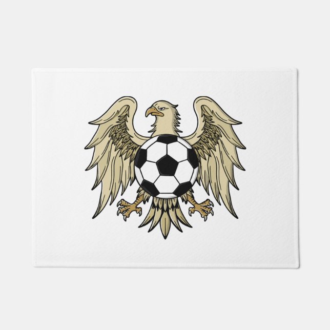 German Heritage Eagle Coat of Arms Doormat (Front)
