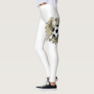German Heritage Eagle Coat of Arms Leggings