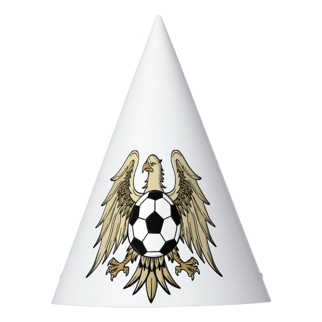 German Heritage Eagle Coat of Arms Party Hat (Front)