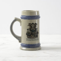 German Hunting Terrier Beer Stein