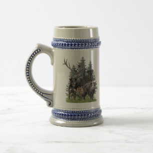 German Hunting Terrier (Jagdterrier) Beer Stein