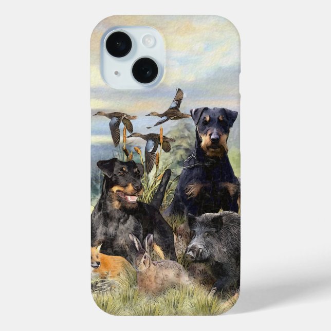 German Hunting Terrier, Jagdterrier Case-Mate iPhone Case (Back)