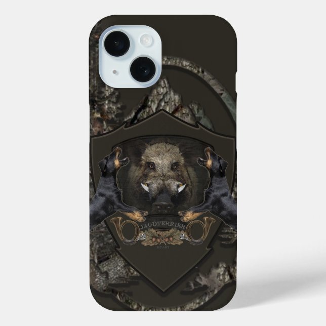 German Hunting Terrier, Jagdterrier Case-Mate iPhone Case (Back)