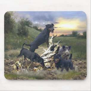 German Hunting Terrier (Jagdterrier) Mouse Pad