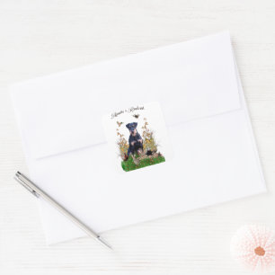 German Hunting Terrier (Jagdterrier)  Sticker
