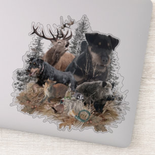 German Hunting Terrier (Jagdterrier)   Sticker