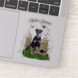 German Hunting Terrier (Jagdterrier)  Sticker