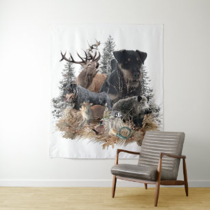 German Hunting Terrier (Jagdterrier)   Tapestry