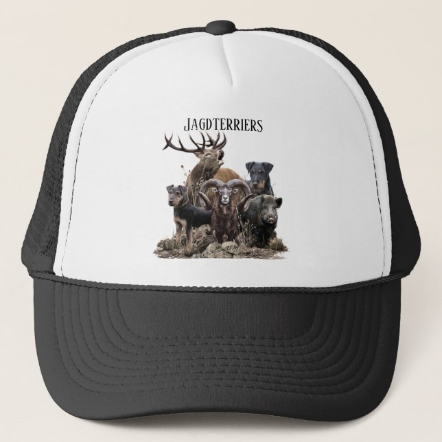 German Hunting Terriers  Trucker Hat (Front)