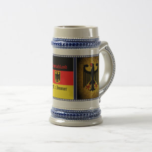 German, Iron cross, cross of iron, Germany Beer Stein