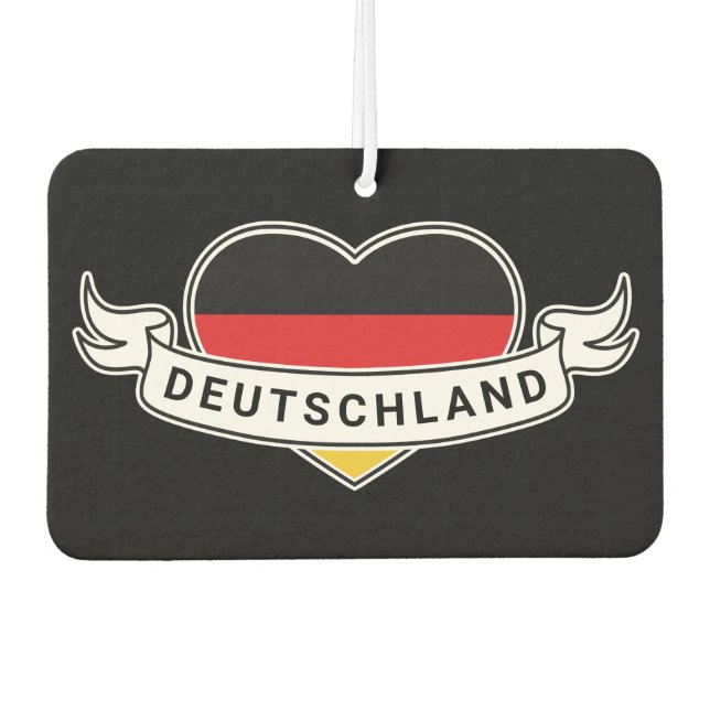 German Love Air Freshener (Front)