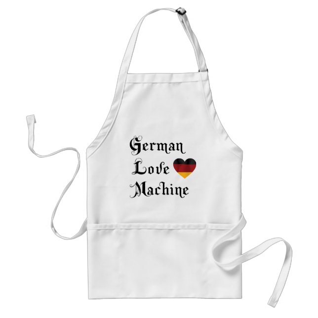 German Love Machine Standard Apron (Front)