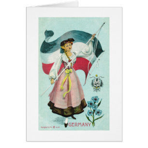 German Maiden - Early 1900's
