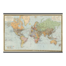 German Map of the World (1899)