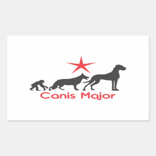 German Mastiff Canis Major Sticker