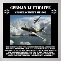 German Messerschmitt ME-262 Jet - World War II