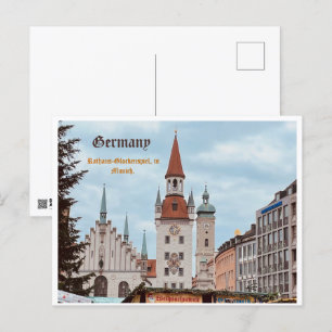 German Munich Postcard, Personable  Postcard
