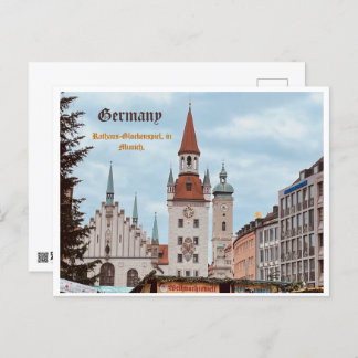German Munich Postcard, Personable  Postcard