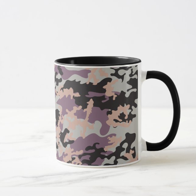 German NATO Camo Glass Mug (Right)