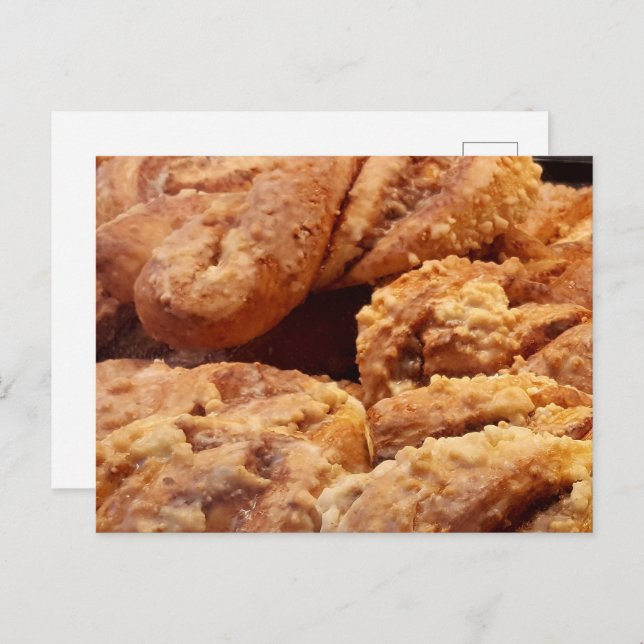 German Necktie Bread  Postcard (Front/Back)