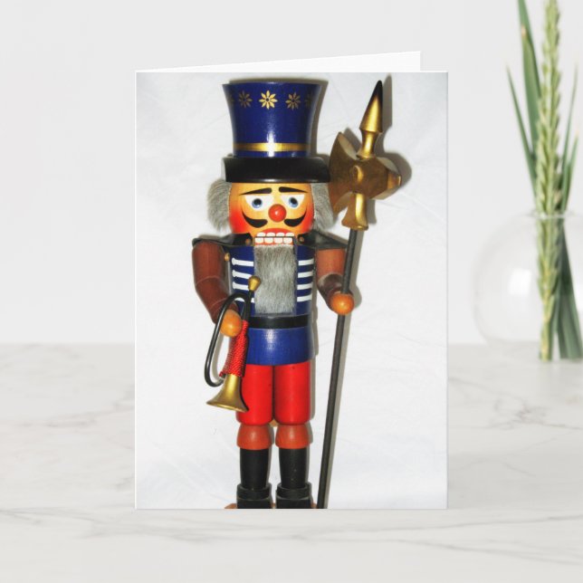 GERMAN NUTCRACKER HOLIDAY CARD (Front)