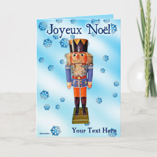 German Nutcracker - Joyeux Noël Card