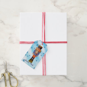 German Nutcracker - Joyeux Noël Gift Tags