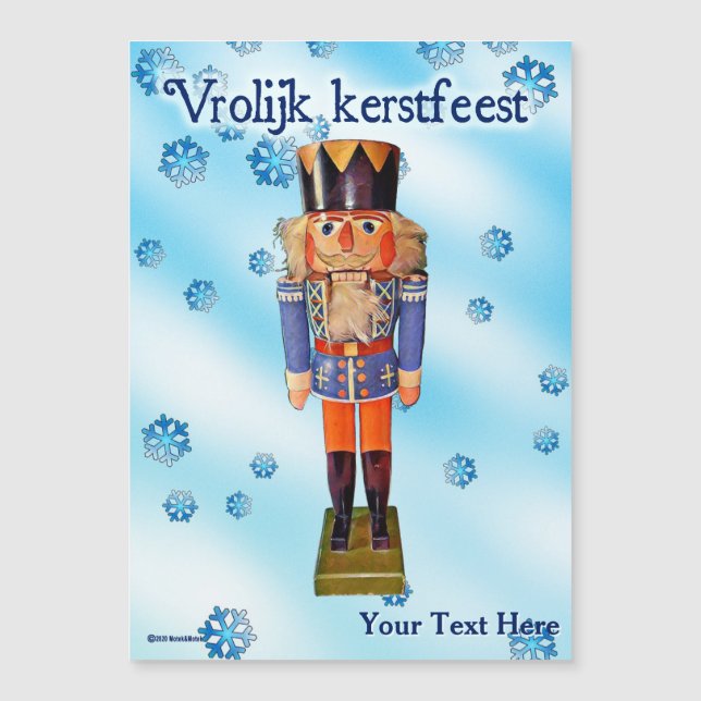 German Nutcracker - Vrolijk kerstfeest (Front)