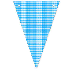 German Oktoberfest Blue White Bavarian Pattern Bunting Flags