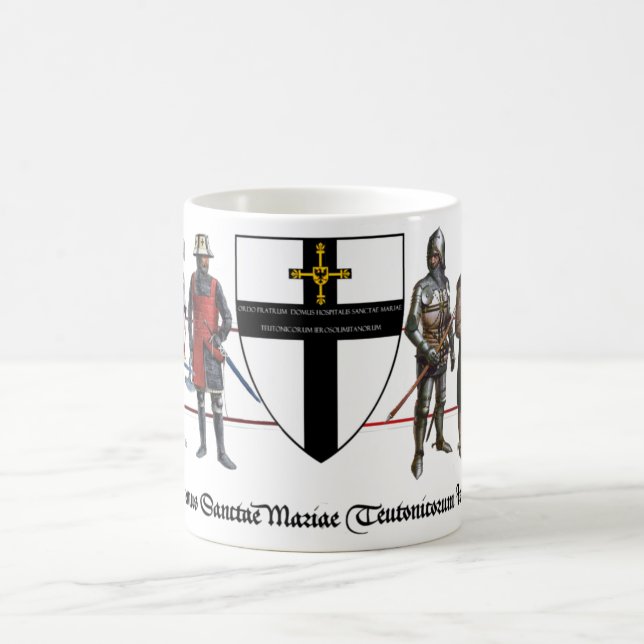 German Order Knights with Shield Coffee Mug (Center)