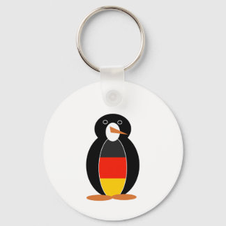 German Penguin -- Deutsch Pinguin Keychain