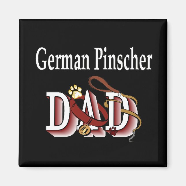 German Pinscher dad Magnet (Front)