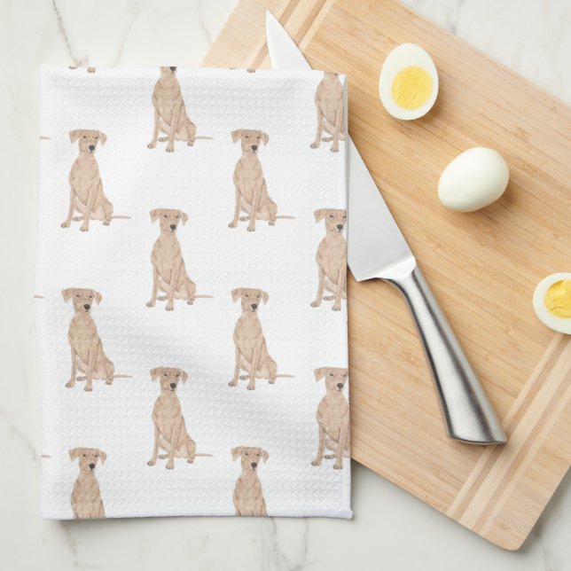 German Pinscher Kitchen Towel (Quarter Fold)