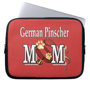 German Pinscher Mom Gifts Laptop Sleeve