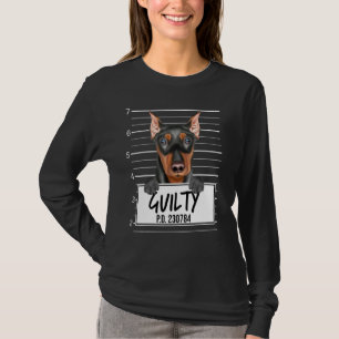 German Pinscher Mugshot Guilty Dog T-Shirt