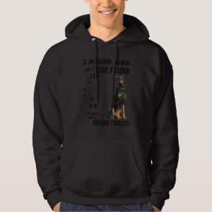 German Pinscher Quote Mom Dad Print, Deutscher Pin Hoodie