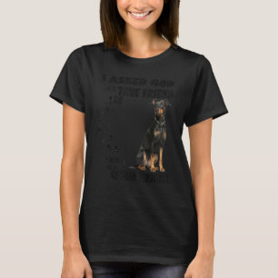 German Pinscher Quote Mom Dad Print, Deutscher Pin T-Shirt