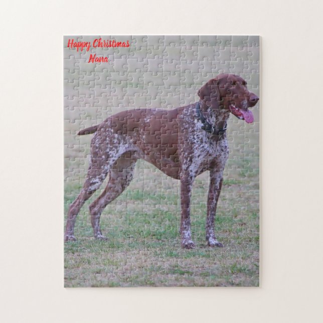 German Pointer Dog. Jigsaw Puzzle (Vertical)